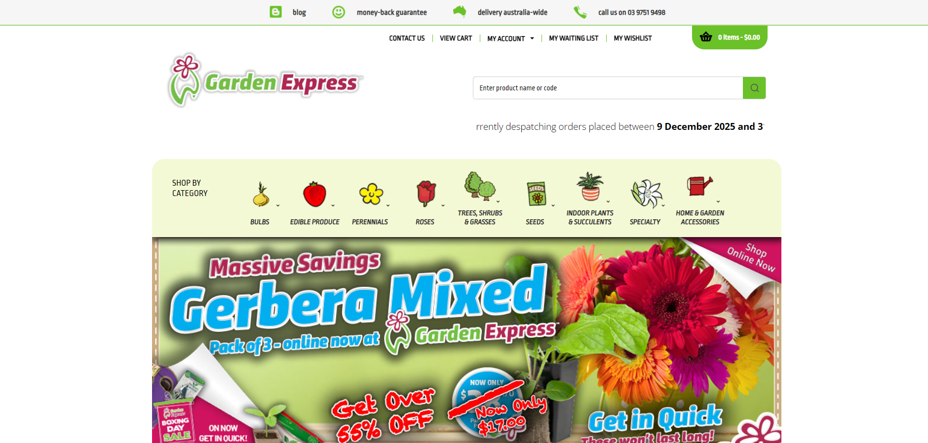 Garden Express screenshot