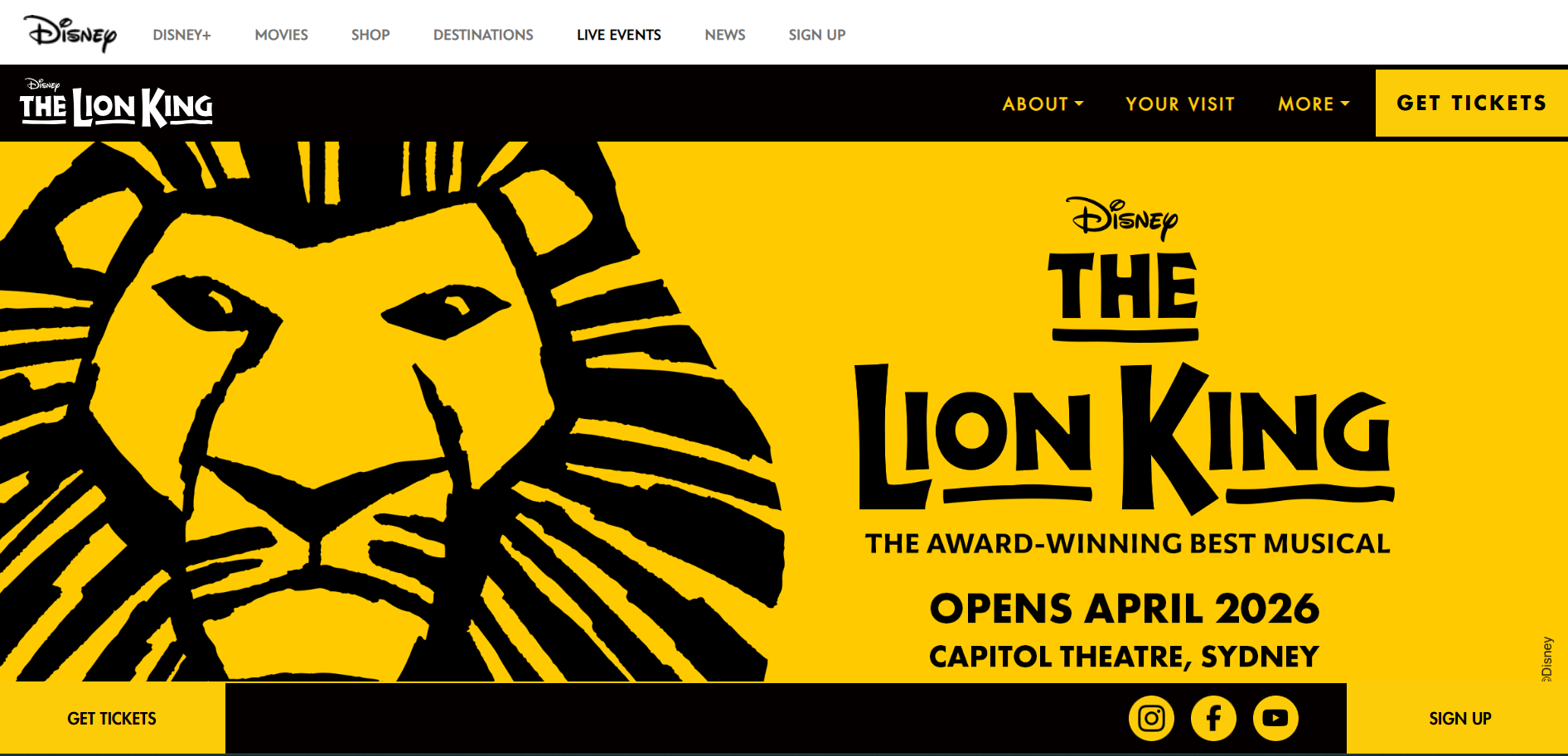 The Lion King Musical (Australia) screenshot